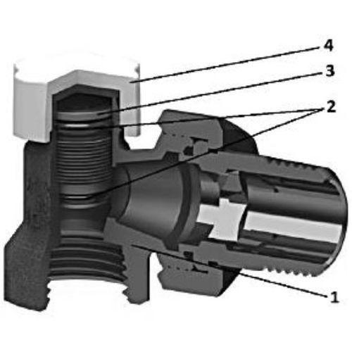 Клапаны запорно-балансировочные STOUT угловые Ду15-20 мм для радиаторов