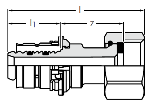 Штуцер Uponor S-Press Дн16х1/2″ Ру10, пресс / накидная гайка, корпус - латунь луженая, пресс гильза - алюминий, для металлопластиковых труб