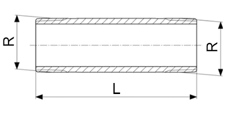 Удлинитель Viega 3530 1/2″ Дн15 Ру25 длина 100 мм, наружная/наружная резьба, корпус – бронза