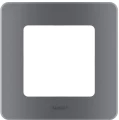 Изображение товара Рамка Legrand INSPIRIA 1 пост 84х84х10 мм, материал корпуса - пластик, монтаж - универсальный, цвет - дымчатый