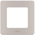 Изображение товара Рамка Legrand INSPIRIA 1 пост 84х84х10 мм, материал корпуса - пластик, монтаж - универсальный, цвет - шампань