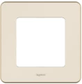 Изображение товара Рамка Legrand INSPIRIA 1 пост 84х84х10 мм, материал корпуса - пластик, монтаж - универсальный, цвет - слоновая кость
