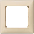 Изображение товара Рамка Legrand Valena 1 пост 82х82х11.1 мм, материал корпуса - пластик, монтаж - горизонтальный, цвет - слоновая кость