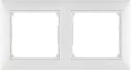 Изображение товара Рамка Legrand Valena 2 поста 82х153х11.1 мм, материал корпуса - пластик, монтаж - горизонтальный, цвет - белый