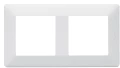 Изображение товара Рамка Legrand Valena LIFE 2 поста 86х157х10 мм, материал корпуса - пластик, монтаж - универсальный, цвет - белый 754002