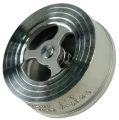 Изображение товара Клапан обратный ABRA D71-H71W-16/25 Ду250 Ру25 межфланцевый, пружинный, корпус - нержавеющая сталь, диск - нержавеющая сталь