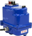 Изображение товара Электропривод четвертьоборотный DN.ru QT-N-003EM-O1-24VDC-У1 blue 24В