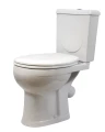 Изображение товара Унитаз-компакт Оскольская Керамика Ирида Стандарт белый (арматура, гофра и сиденье, горизонтальный выпуск)
