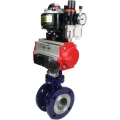 Изображение товара Затвор дисковый поворотный с тройным эксцентриситетом DN.ru WBV3EX-3432M-1W-F-ISO Ду100 Ру25 фланцевый, углеродистая сталь WCB диск - нерж.сталь 316, METAL с пневмоприводом PA-DA-130, пн/распределителем 4М310-08 220В NAMUR, БКВ APL-510N EX и БПВ AFC2000