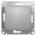 Изображение товара Выключатель одноклавишный système Electric Glossa скрытой установки 10А IP20 алюминий