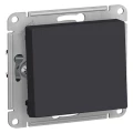 Изображение товара Выключатель одноклавишный Systeme Electric AtlasDesign карбон 10А IP20