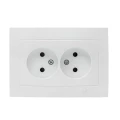 Изображение товара Розетка EKF Валенсия 2-местная для скрытой установки 10А IP20 белая