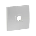 Изображение товара Лицевая панель розетки одноместной EKF Валенсия для телевидения, встраиваемая, корпус - поликарбонат, степень защиты IP20, цвет - сталь ESA00-L-027-30
