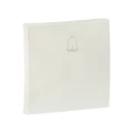 Изображение товара Лицевая панель кнопки звонка EKF Валенсия одноклавишная, встраиваемая, корпус - поликарбонат, степень защиты IP20, цвет - жемчуг