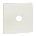 Изображение товара Лицевая панель розетки одноместной EKF Валенсия для телевидения, встраиваемая, корпус - поликарбонат, степень защиты IP20, цвет - жемчуг