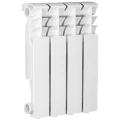 Изображение товара Радиатор алюминиевый Evolution EvA350 10 секций боковое подключение белый