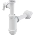 Изображение товара Сифон для умывальника Alca Plast A430P 1 1/4″x32 бутылочный без выпуска с отводом