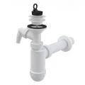 Изображение товара Сифон для умывальника Alca Plast A42P 1 1/4″x40 перемычка