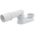 Изображение товара Сифон для ванны плоский Alca Plast A532-DN50 1 1/2″x40 без выпуска с переходной трубкой 10° 40/50