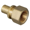 Изображение товара Муфта ALTSTREAM Дн25x3/4″ Ру10 переходная, аксиальная, материал корпуса - лутунь, ВР, для труб РЕ-Х и PE-RT