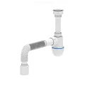 Изображение товара Сифон для умывальника АНИ Пласт Варяг C5010 1 1/4″x40 с гофрой