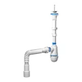 Изображение товара Сифон для умывальника АНИ Пласт C1015 1 1/4″x40 с гофрой