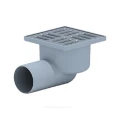 Изображение товара Горизонтальный канализационный трап АНИ Пласт TQ51 Дн50 с нержавеющей решеткой