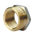 Изображение товара Футорка Апогей НР/ВР Ду15х2 латунная наружная/внутренняя резьба