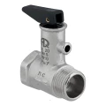 Изображение товара Клапан предохранительный для бойлера AQUALINK 1/2″ Ду15 Ру7 с ручкой спуска