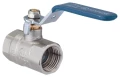 Изображение товара Кран шаровой AQUALINK ВР-ВР 1/2″ Ду15 Ру35 полнопроходной, двухходовой, латунь CW617N, уплотнение - PTFE, внутренняя резьба, ручка-рычаг
