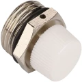 Изображение товара Воздухоотводчик ручной AQUALINK 1/2″ Ду15 Ру16 с пластиковой ручкой, муфтовый (кран Маевского)