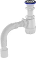 Изображение товара B0110 Сифон для кухни 1 1/2 дюйм с гибкой трубой Aquant
