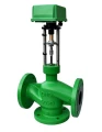 Изображение товара Клапан регулирующий АСТА Р323 ТЕРМОКОМПАКТ Ду15 Ру16 с электроприводом ЭПР 0.7 кН 220В (3-х поз. сигнал)