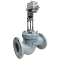 Изображение товара Клапан запорно-регулирующий Авангард КЗРр 25с947п Ду15 Ру16 односедельный разгруженный, присоединение фланцевое, корпус - сталь 25Л, уплотнение - фторопласт-4, электропривод ПЭП-САЗ-2-1000 (стандарт-2)