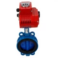 Изображение товара Затвор дисковый поворотный Benarmo Ду100 Ру16 с электроприводом QB-070