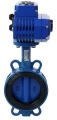 Изображение товара Затвор дисковый поворотный Benarmo Ду150 Ру16 с электроприводом