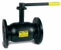 Изображение товара Кран шаровой Broen Ballomax-КШТ61.113А.16-25 Ду100 Ру25 полнопроходной с плавающим шаром, с ISO фланцем, корпус - сталь 09Г2С, уплотнение - PTFE, фланцевый, ручка-рычаг