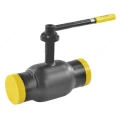 Изображение товара Кран шаровой Broen Ballomax КШТ 61.102.150.А.25 Ду150 Ру25 стандартнопроходной, двухходовой, сталь 09Г2С, уплотнение - PTFE, под приварку, ручка-рычаг