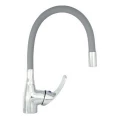 Изображение товара Смеситель для кухни Центр Сантехники Престиж ЦС-СМ 27/22 гибкий излив одноручный серый