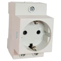 Изображение товара Модульная розетка CHINT AC 30-111 16А IP20 для электрощитов