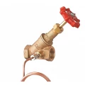 Изображение товара Клапан запорный Cimberio 74DP 1 1/2″ Ду40 Ру20 внутренняя резьба, с наклонным штоком, корпус - латунь