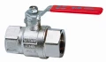 Изображение товара Кран шаровой Cimberio серия T12 CIM11 1 1/4″ Ду32 Ру40 полнопроходной, двухходовой, латунь CW617N, уплотнение - PTFE, внутренняя резьба, ручка-рычаг стальной плоский