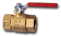 Изображение товара Кран шаровой Cimberio серия T12 CIM11CR 1″ Ду25 Ру32 полнопроходной, двухходовой, латунь CW602N, уплотнение - PTFE, внутренняя резьба, ручка-рычаг стальной плоский