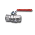 Изображение товара Кран шаровой Cimberio CIM17 1 1/4″ Ду32 Ру40 серии Т16, полнопроходной, корпус - никелированная латунь CW617N, уплотнение PTFE, внутренняя резьба, управление - ручка рычаг