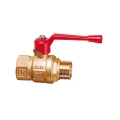Изображение товара Кран шаровой Cimberio серия T12 CIM201/12CR 1 1/4″ Ду32 Ру32 полнопроходной, двухходовой, латунь CW602N, уплотнение - PTFE, внутренняя резьба / наружная резьба, алюминниевая ручка-рычаг