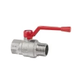 Изображение товара Кран шаровой Cimberio серия T16 CIM201/16 1/4″ Ду8 Ру80 полнопроходной, двухходовой, латунь CW617N, уплотнение - PTFE, внутренняя резьба / наружная резьба, алюминниевая ручка-рычаг