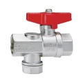 Изображение товара Кран шаровой Cimberio CIM620 34 3/4″ Ду20 Ру32 серия Т12, с фильтром, полнопроходной, двухходовой, латунь CW617N, уплотнение - PTFE, внутренняя резьба, алюминиевая ручка-бабочка