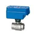 Изображение товара Кран шаровой Cimberio CIM 602RE 3/4″ Ду20 Ру45 полнопроходной, латунь, внутренняя резьба, с электроприводом и реле, 230В