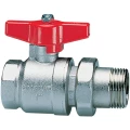 Изображение товара Кран шаровой Cimberio Cim 346 1/2″ Ду15 Ру25 полнопроходной, латунь, внутренняя резьба / американка, ручка-бабочка