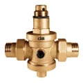 Изображение товара Редуктор давления Cimberio Cim 1420 3/4″ Ду20 Ру25 с разъемными соединениями, корпус - латунь CW617N-DW, уплотнение - NBR, присоединение - наружняя резьба
